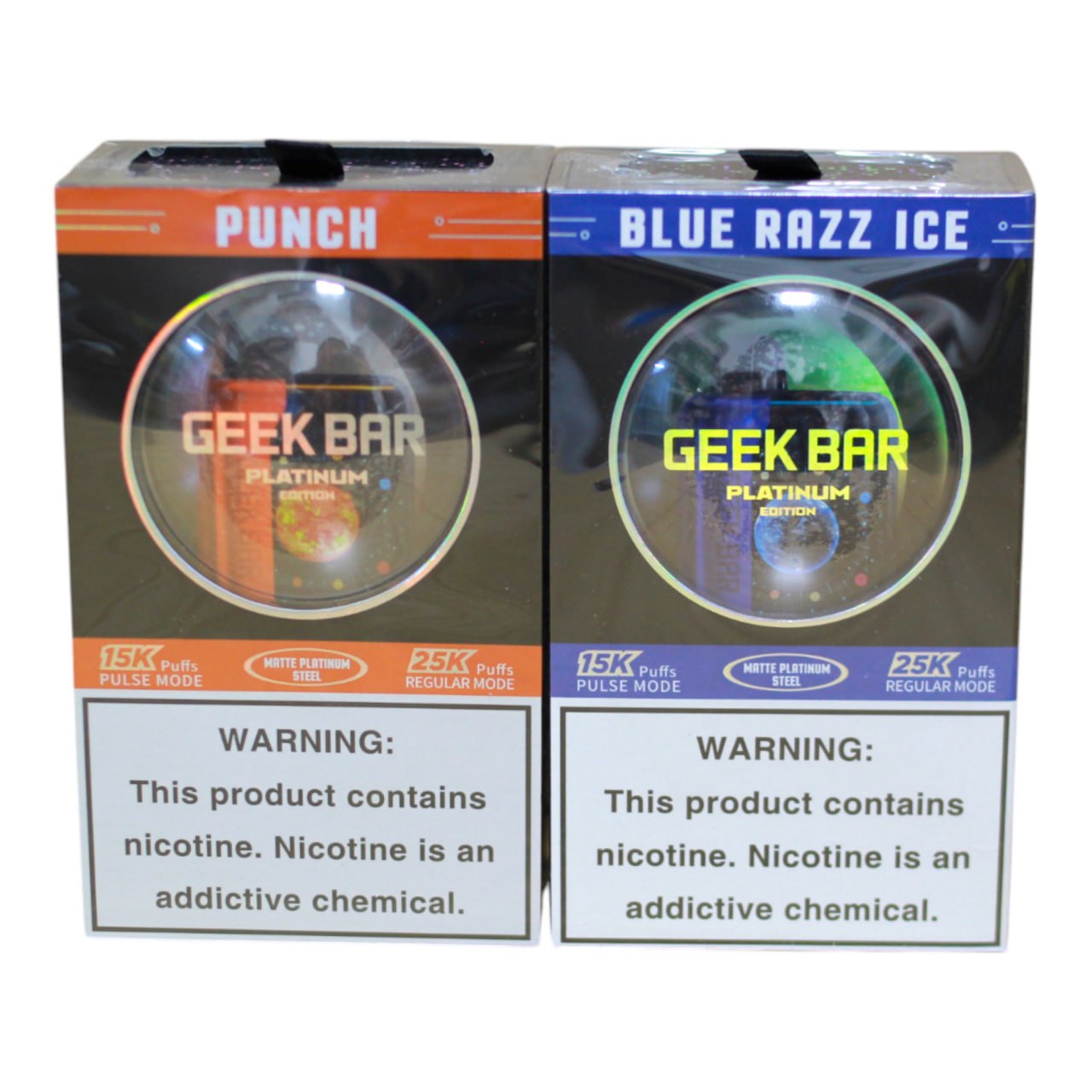 Blue Razz Ice Platinum Geek Bar Pulse X 25k Puffs | 18mL